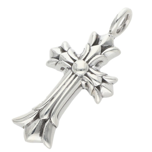 Chrome Hearts DBL CH CRS Silver Pendant Size ONE SIZE
