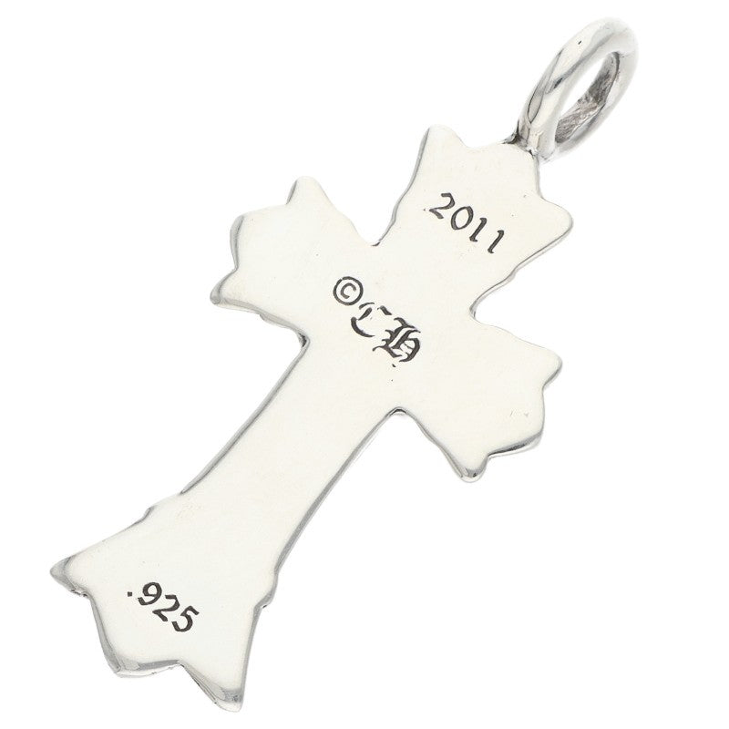 Chrome Hearts DBL CH CRS Silver Pendant Size ONE SIZE