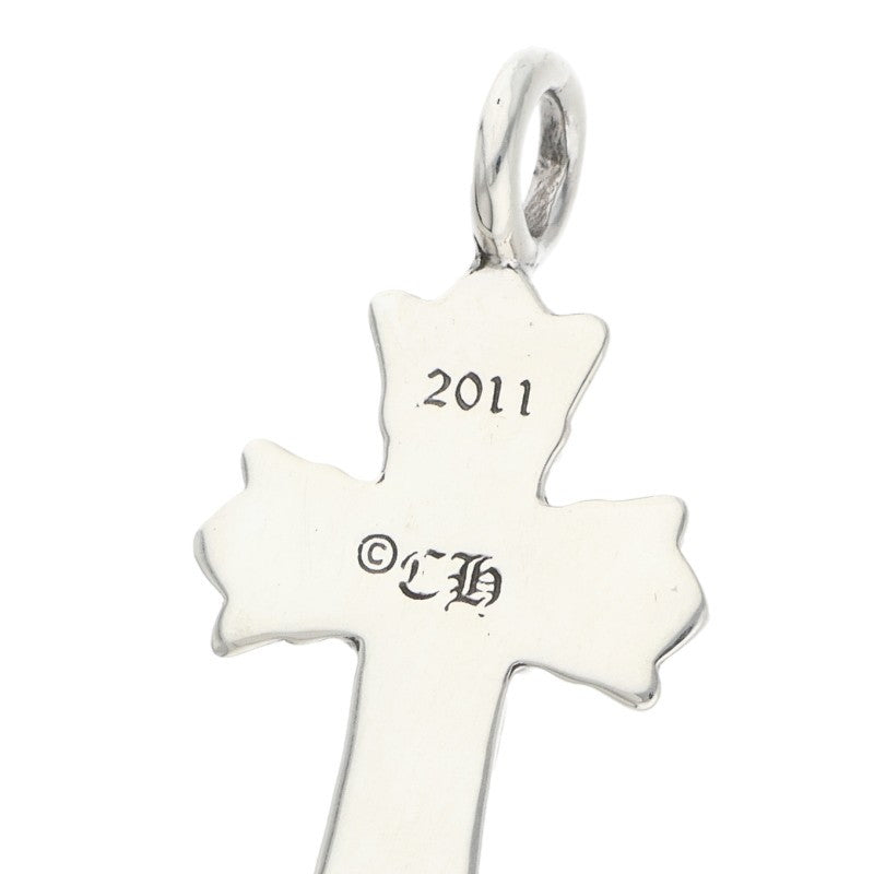 Chrome Hearts DBL CH CRS Silver Pendant Size ONE SIZE