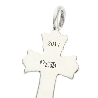 Chrome Hearts DBL CH CRS Silver Pendant Size ONE SIZE