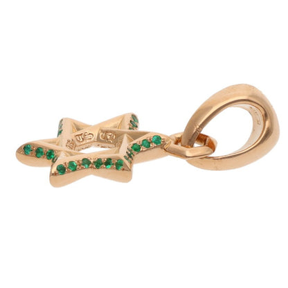 Chrome Hearts 22K Star of David Pave Emerald Size ONE SIZE
