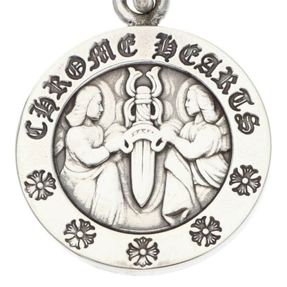 Chrome Hearts Angel Medal Charm V2 Silver Size ONE SIZE
