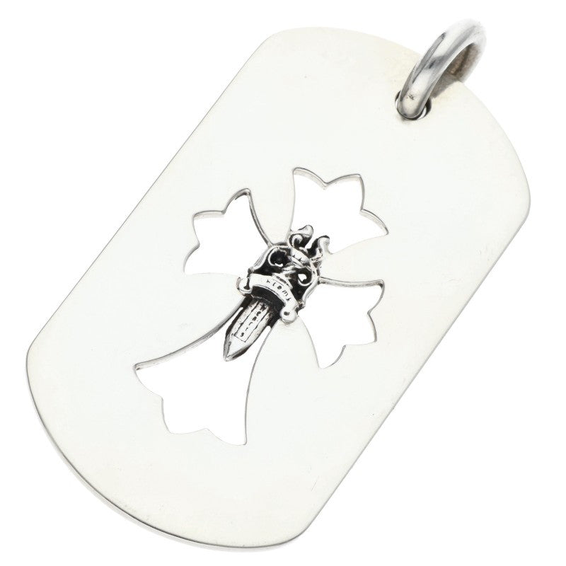 Chrome Hearts Cutout Cross Dagger Silver Size ONE SIZE