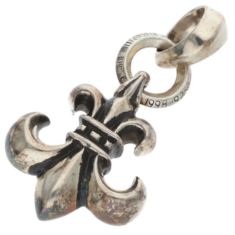 Chrome Hearts BS Fleur Pendant w/Bale .925