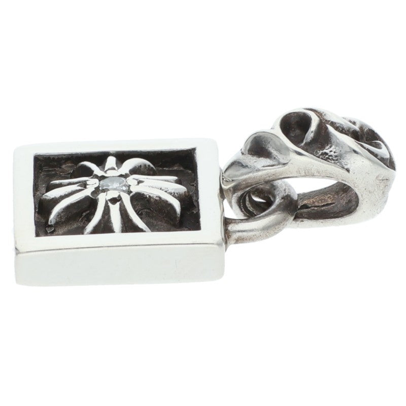 Chrome Hearts Framed CH Plus 1 Diamond Charm