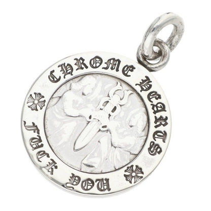 Chrome Hearts Angel Medal Charm V1 Silver 925 Size ONE SIZE