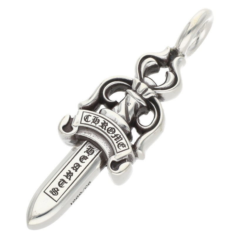 Chrome Hearts Double Dagger Pendant Silver 925 Size ONE SIZE