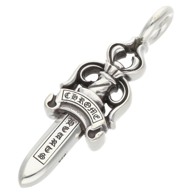 Chrome Hearts Double Dagger Pendant Silver 925 Size ONE SIZE