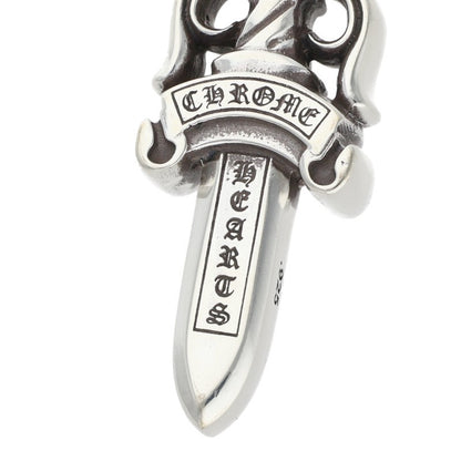 Chrome Hearts Double Dagger Pendant Silver 925 Size ONE SIZE