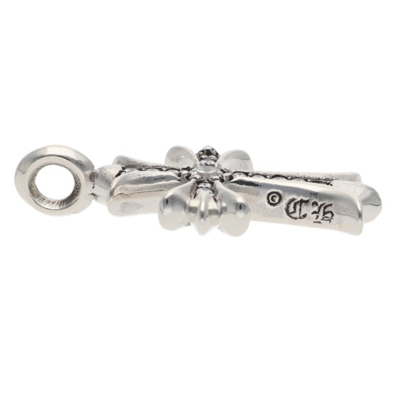 Chrome Hearts Tiny Fat Cross Pave Diamond 925 Size ONE SIZE
