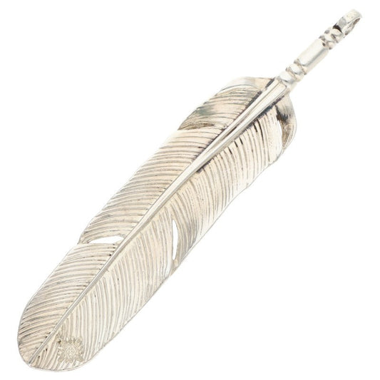 REDMAN K18 Feather Silver Necklace Pendant Size ONE SIZE