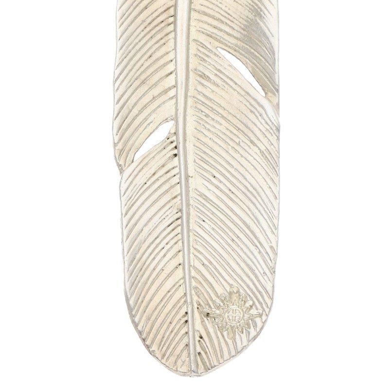 REDMAN K18 Feather Silver Necklace Pendant Size ONE SIZE