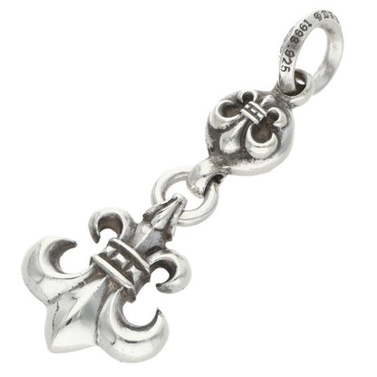 Chrome Hearts 1 Ball BS Fleur Charm Silver 925 Size ONE SIZE