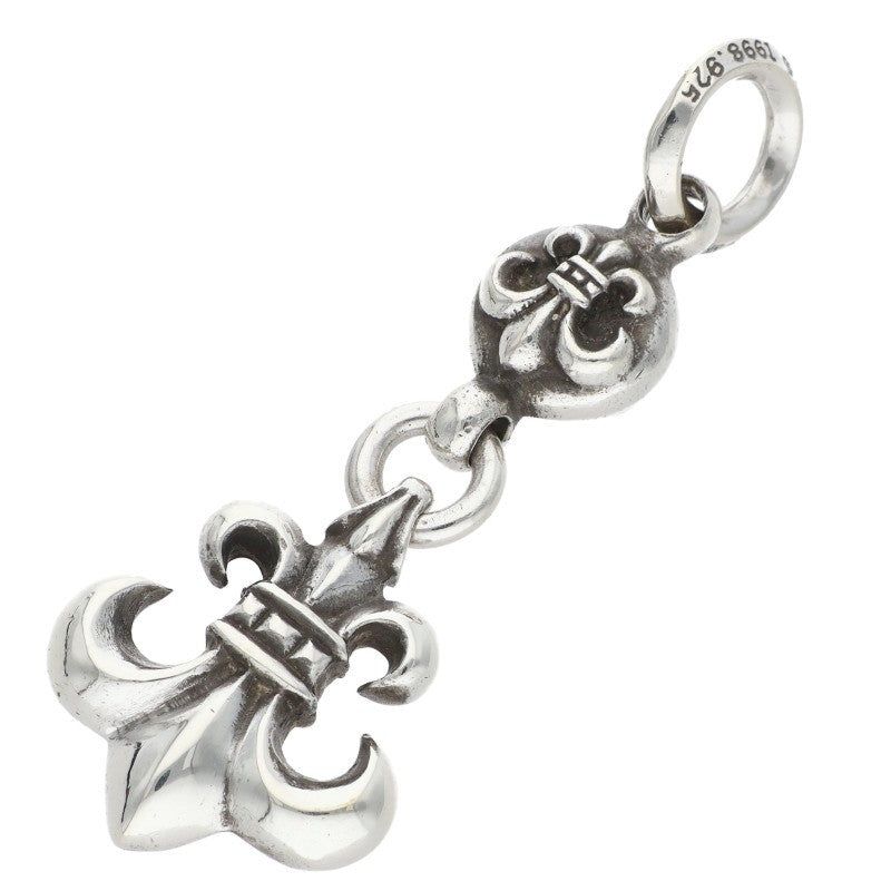 Chrome Hearts 1 Ball BS Fleur Charm Silver 925 Size ONE SIZE
