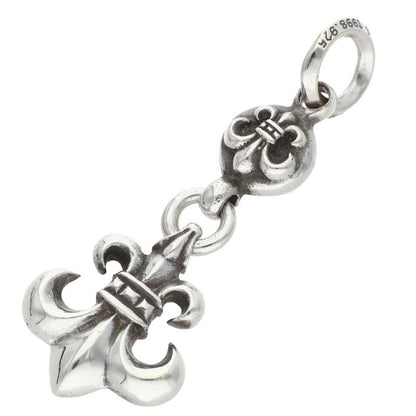 Chrome Hearts 1 Ball BS Fleur Charm Silver 925 Size ONE SIZE