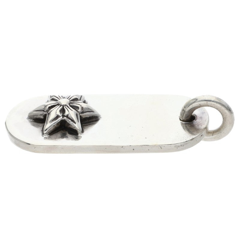 Chrome Hearts Raised Star Dog Tag Silver 925 Size ONE SIZE