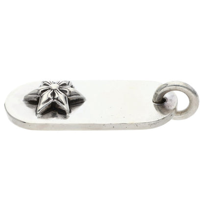 Chrome Hearts Raised Star Dog Tag Silver 925 Size ONE SIZE