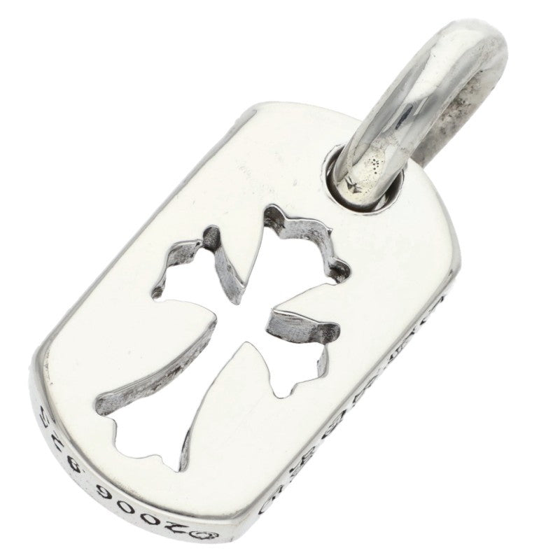 Chrome Hearts Tiny Cutout Cross Dog Tag 925 Size ONE SIZE