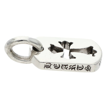 Chrome Hearts Tiny Cutout Cross Dog Tag 925 Size ONE SIZE