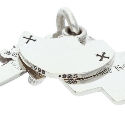 Chrome Hearts 3 Trinkets Pendant Silver 925 Size ONE SIZE