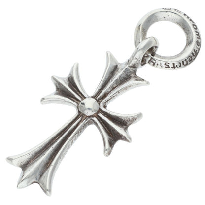 Chrome Hearts Tiny CH Cross Charm Silver 925 Size ONE SIZE
