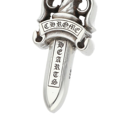 Chrome Hearts Double Dagger Pendant Silver 925 Size ONE SIZE