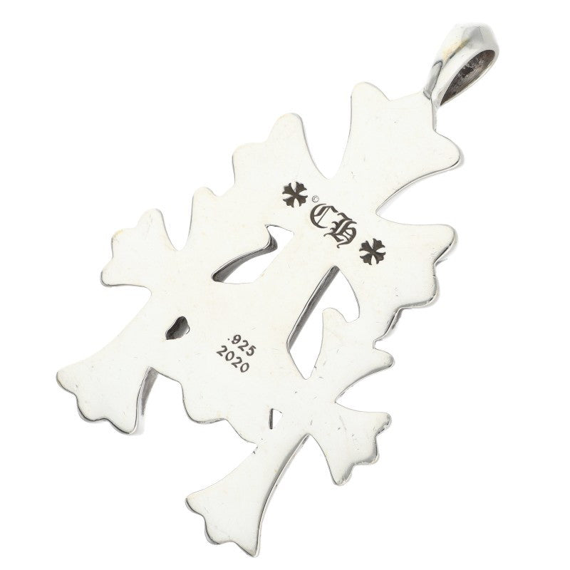 Chrome Hearts 3 CH CRS SML Triple Cross Silver Size ONE SIZE