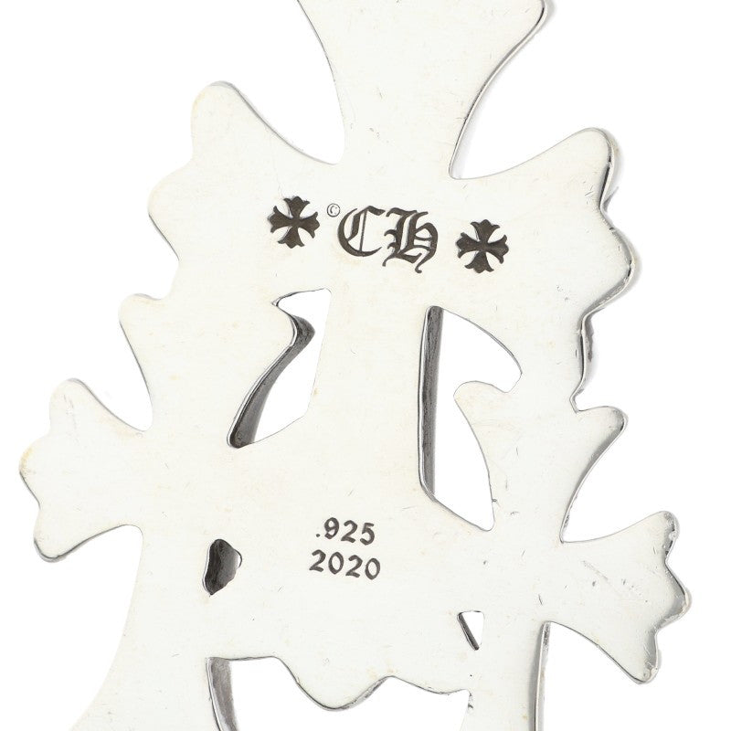 Chrome Hearts 3 CH CRS SML Triple Cross Silver Size ONE SIZE