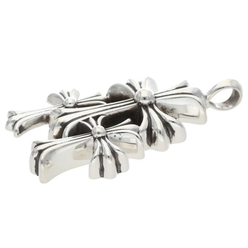 Chrome Hearts 3 CH CRS SML Triple Cross Silver Size ONE SIZE