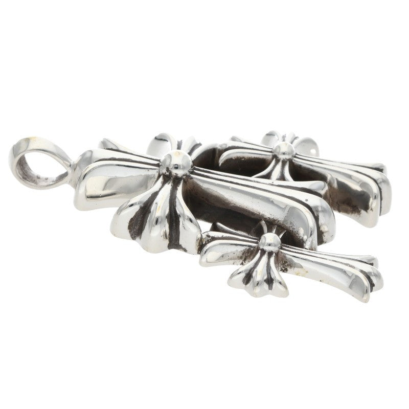 Chrome Hearts 3 CH CRS SML Triple Cross Silver Size ONE SIZE
