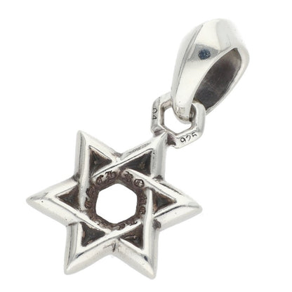 Chrome Hearts Star of David Charm .925 Silver Size ONE SIZE