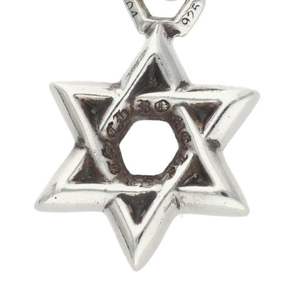 Chrome Hearts Star of David Charm .925 Silver Size ONE SIZE