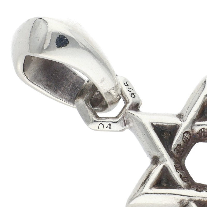Chrome Hearts Star of David Charm .925 Silver Size ONE SIZE