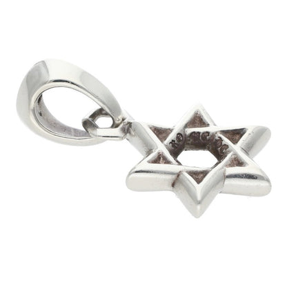 Chrome Hearts Star of David Charm .925 Silver Size ONE SIZE