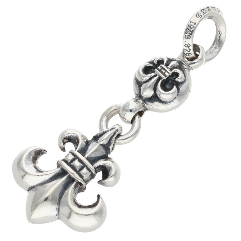 Chrome Hearts 1 Ball BS Fleur Charm .925 Size ONE SIZE