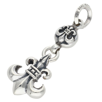 Chrome Hearts 1 Ball BS Fleur Charm .925 Size ONE SIZE