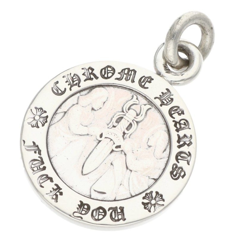 Chrome Hearts CHRM ANGL MDL Angel Medal Charm