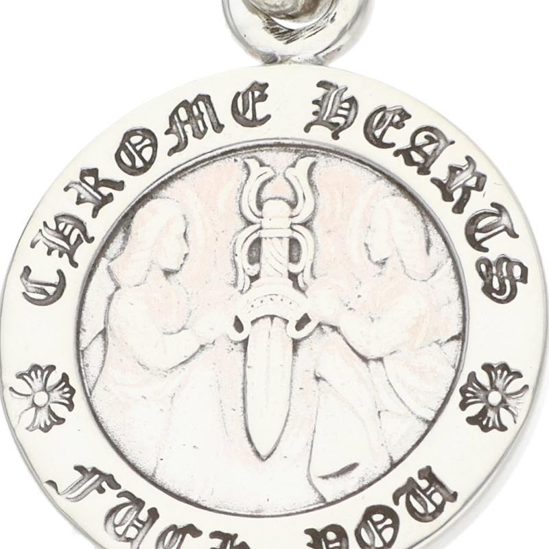 Chrome Hearts CHRM ANGL MDL Angel Medal Charm