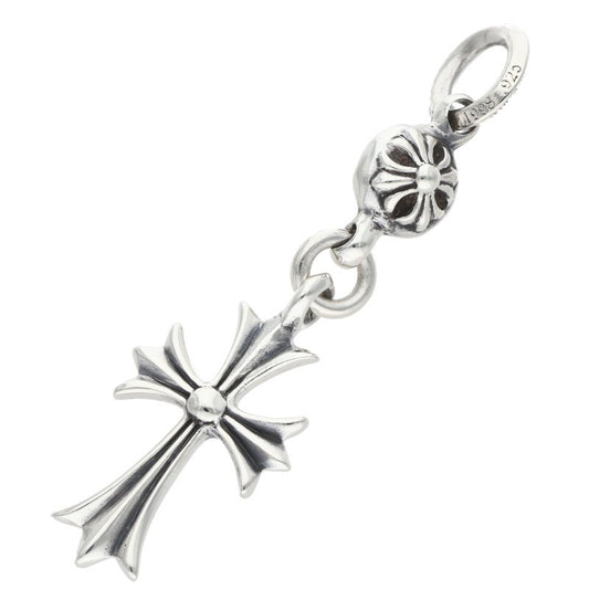 Chrome Hearts 1 Ball Tiny CH Cross Charm 925 Size ONE SIZE