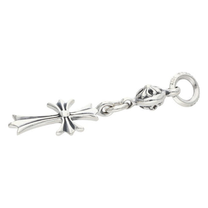Chrome Hearts 1 Ball Tiny CH Cross Charm 925 Size ONE SIZE