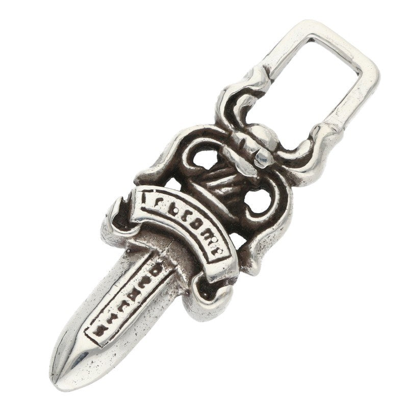 Chrome Hearts #5 Dagger Charm Silver Necklace Size ONE SIZE