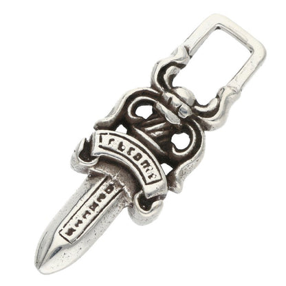 Chrome Hearts #5 Dagger Charm Silver Necklace Size ONE SIZE