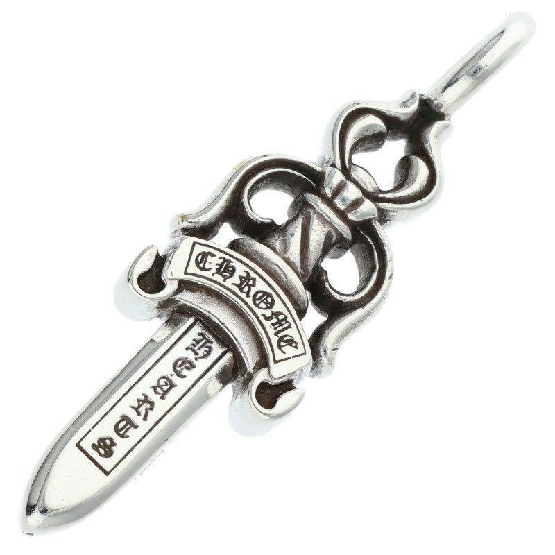 Chrome Hearts Double Dagger Pendant 925 Silver Size ONE SIZE