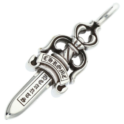 Chrome Hearts Double Dagger Pendant 925 Silver Size ONE SIZE