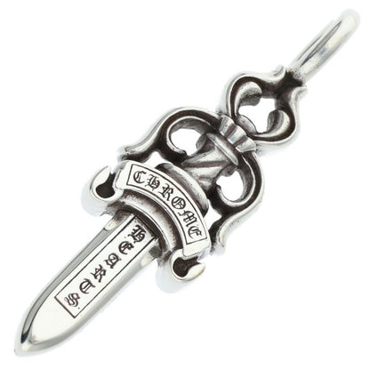 Chrome Hearts Double Dagger Pendant 925 Silver Size ONE SIZE