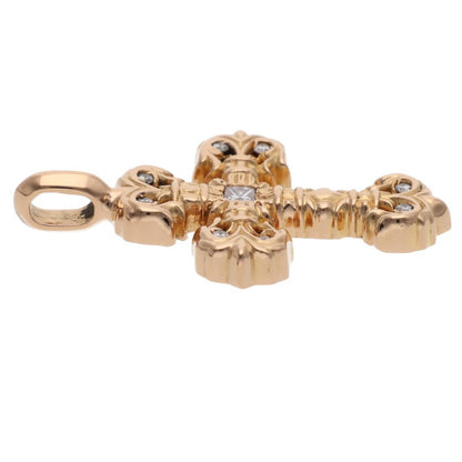 Chrome Hearts 22K Tiny Filigree Pave Diamond Size ONE Multi
