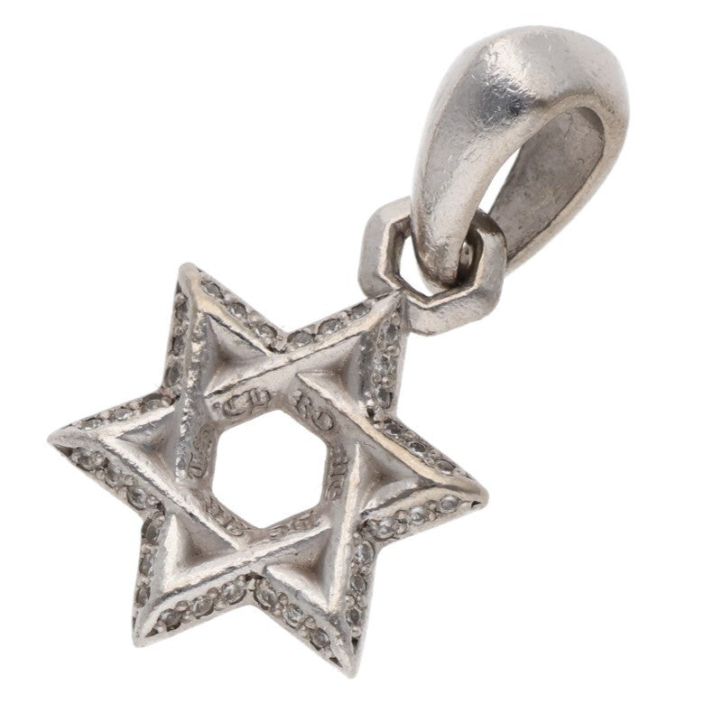 Chrome Hearts 18K Star of David Pave Diamond Size ONE SIZE