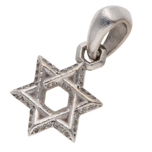 Chrome Hearts 18K Star of David Pave Diamond Size ONE SIZE