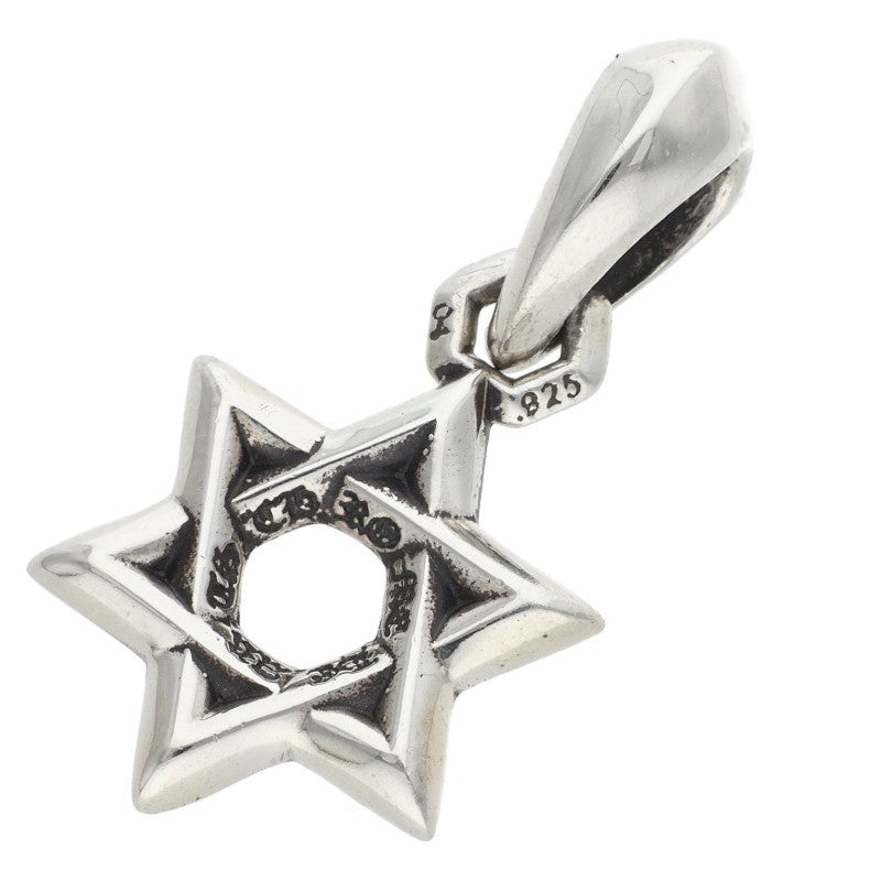 Chrome Hearts Star of David Charm Silver Size ONE SIZE