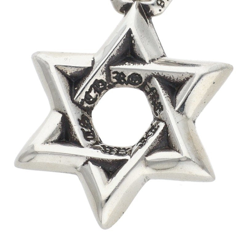 Chrome Hearts Star of David Charm Silver Size ONE SIZE